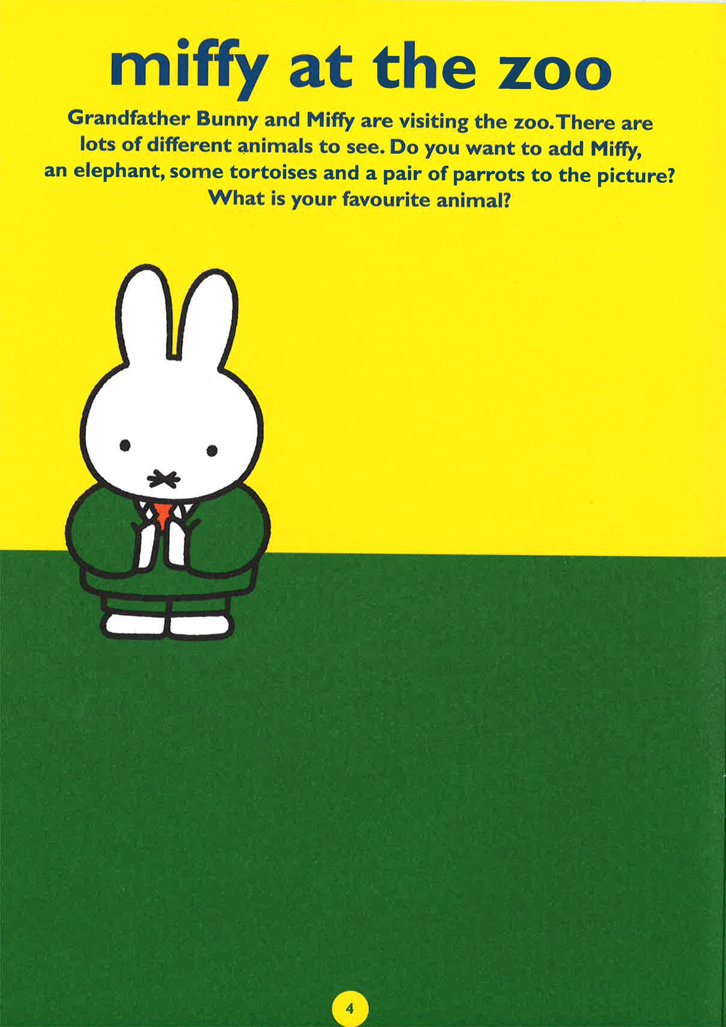 Miffy Sticker Scene Book: 9781471122828 - AbeBooks