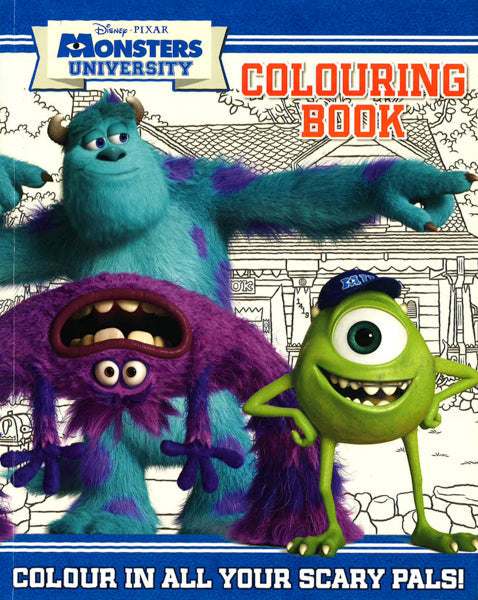 Disney Monsters University Colouring Book