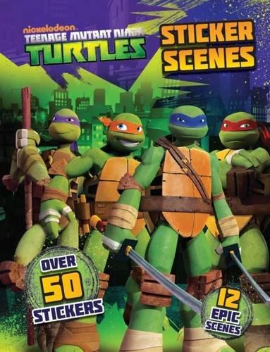 Nickelodeon Teenage Mutant Ninja Turtles Fold-Out Sticker Scenes ...