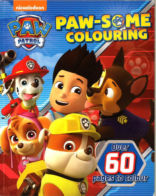 Paw Patrol Colouring Book