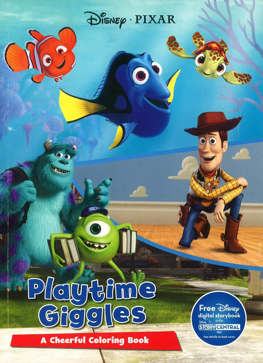 Playtime Giggles Coloring Book (Disney Pixar)