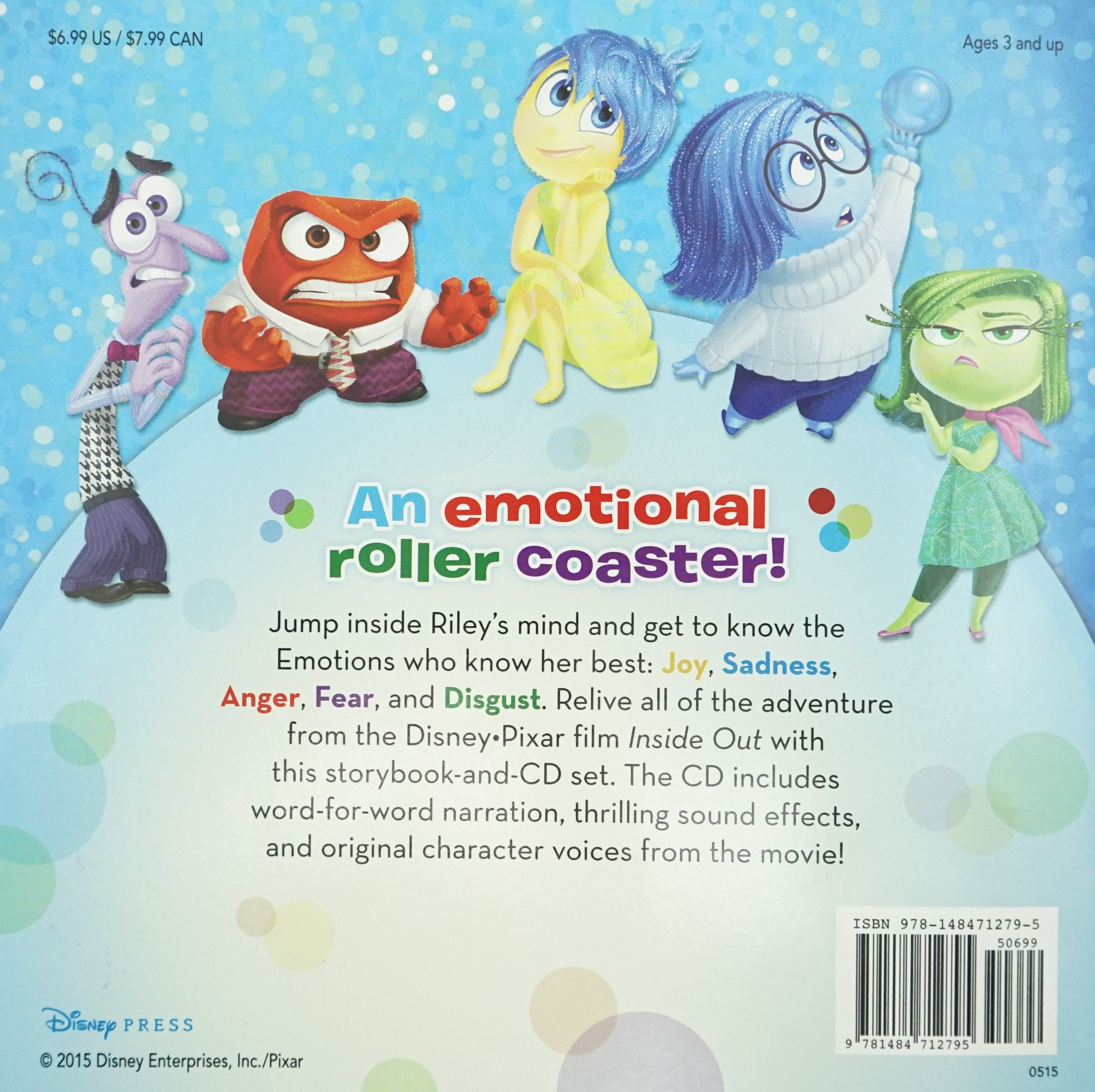 Inside Out Movie Storybook