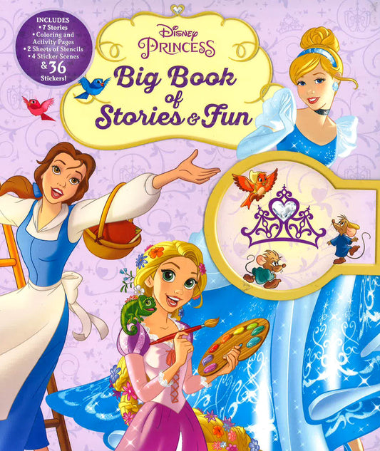 Disney Princess: Big Book Of Stories & Fun