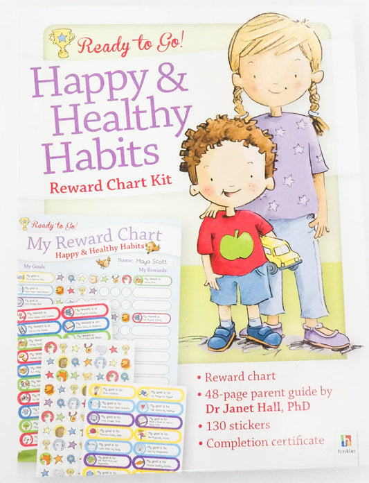 Ready To Go! Happy & Healthy Habits Reward Chart Kit