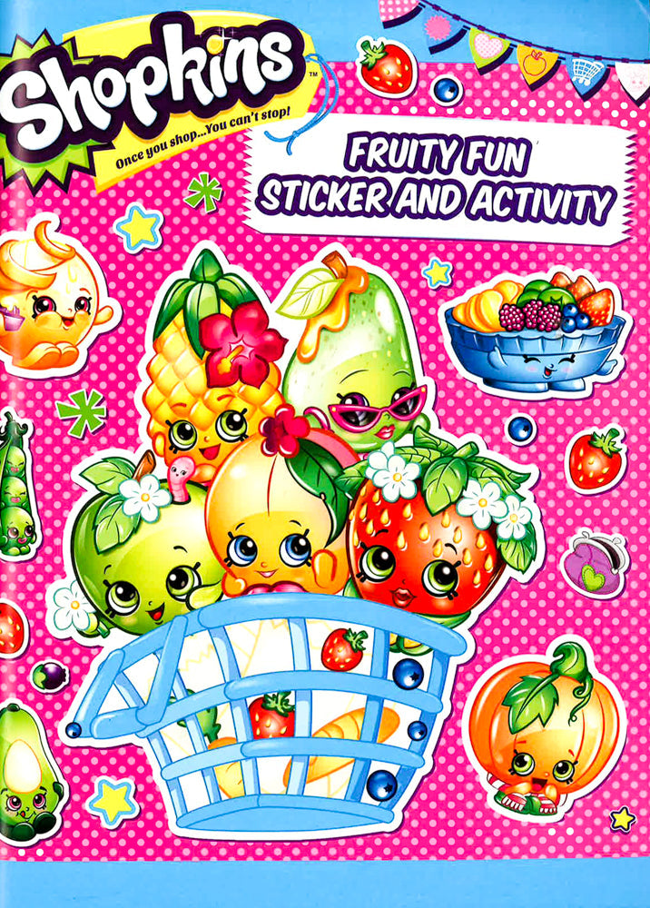 Shopkins House Party Sticker and Activity [Book]