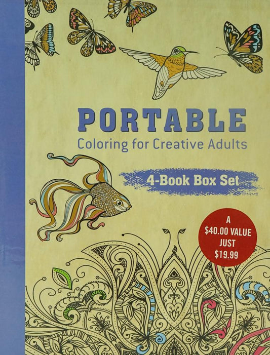 Portable Colouring For Creative Adults (Box Set)