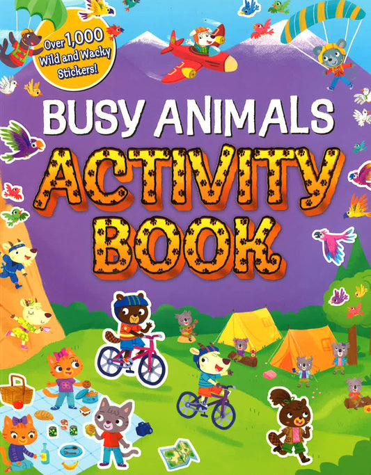 Busy Animals Activity Book