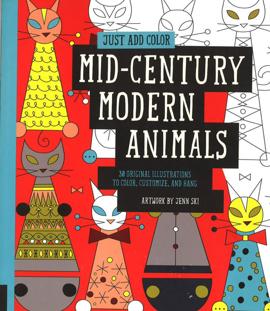 Just Add Color: Mid-Century Modern Animals