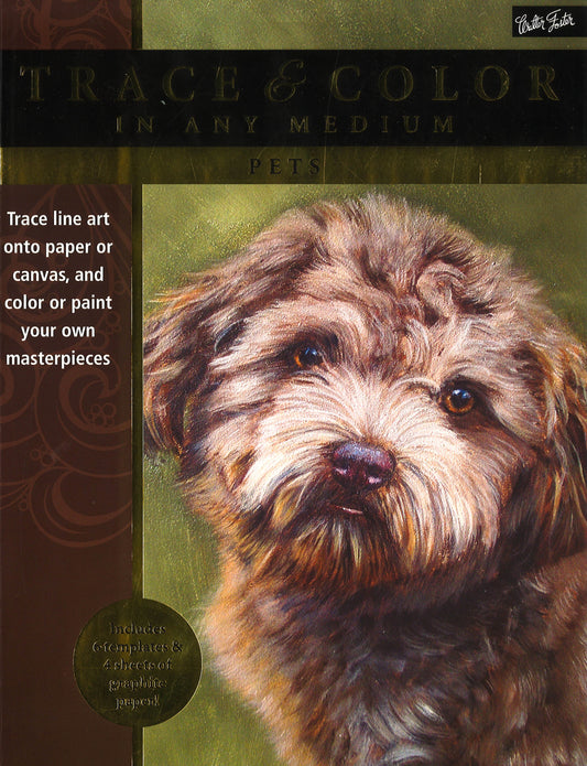 Pets: Trace & Color In Any Medium