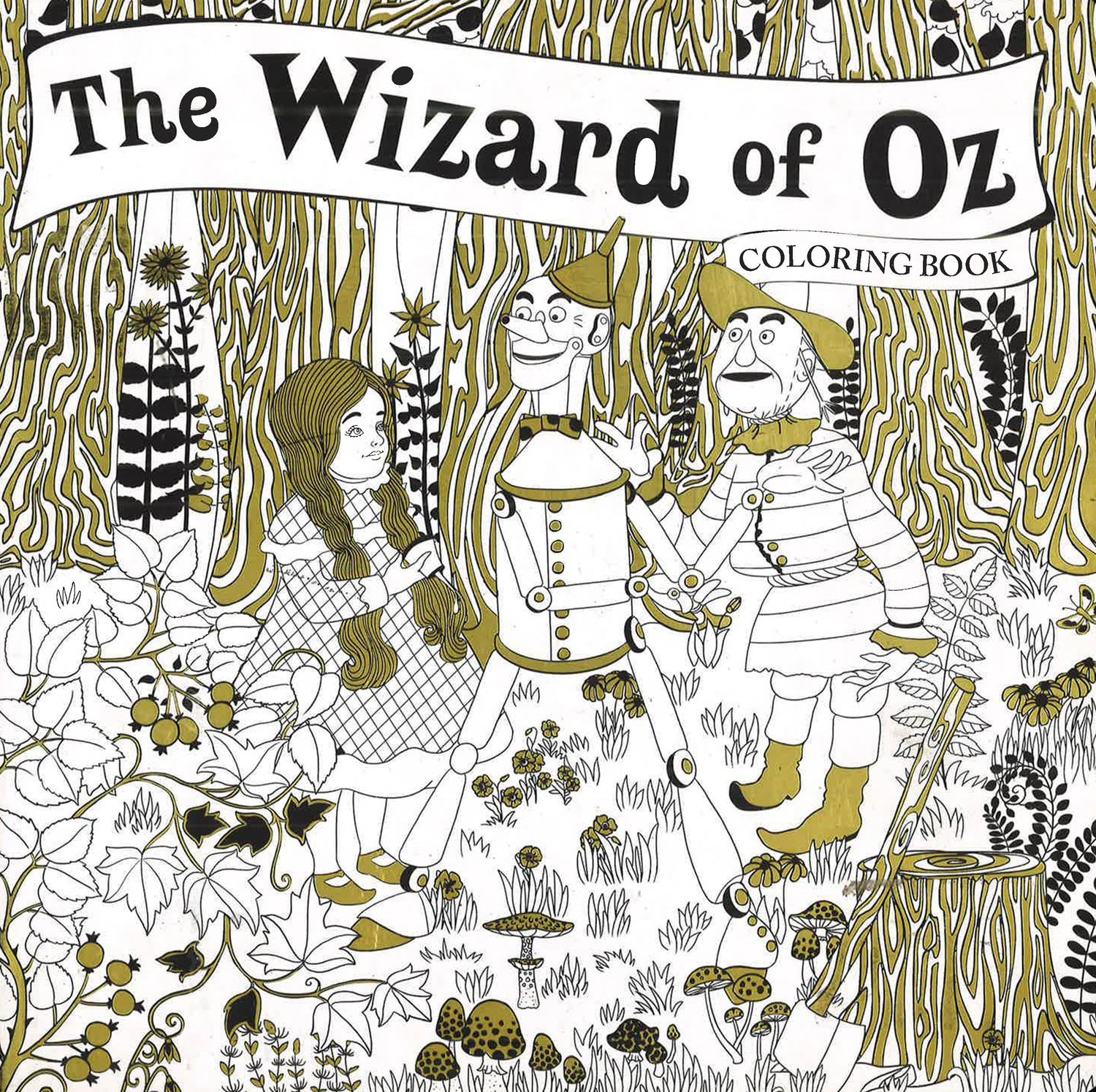 The Wizard of Oz, Giant Coloring Book, Treasury of Illustrated