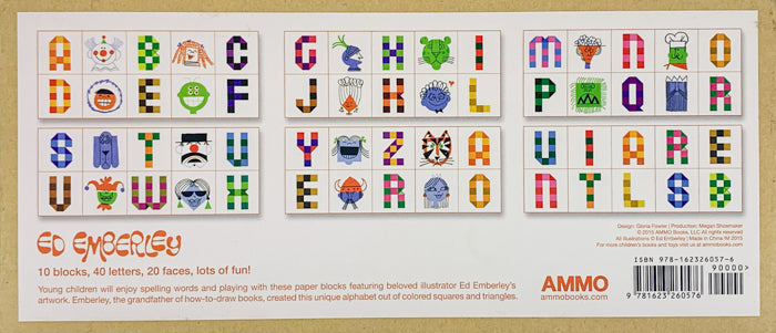 Ed Emberley Alphabet Blocks – BookXcess