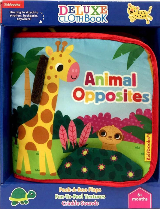 Animal Opposites (Deluxe Cloth Book)