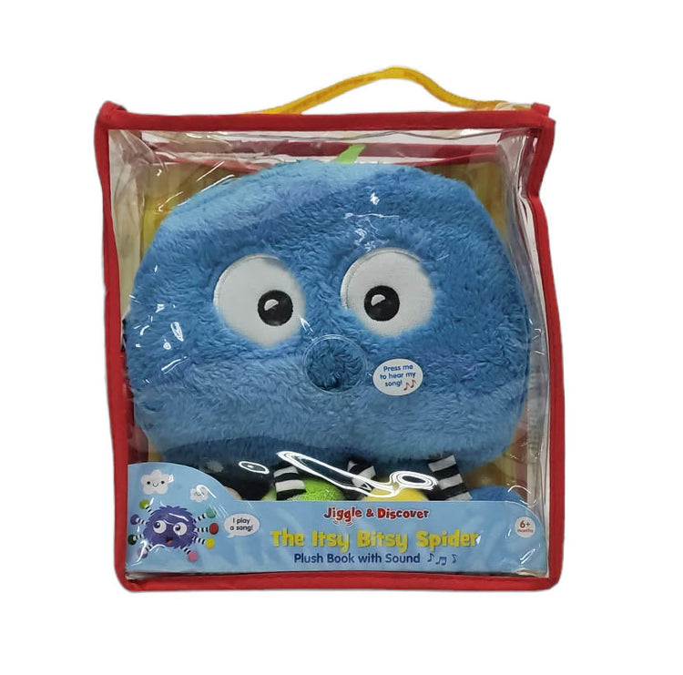 Jiggle & Discover: The Itsy Bitsy Spider ( Plush Book With Sound ...