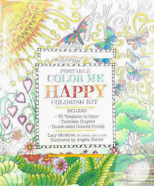 Portable Color Me Happy Coloring Kit