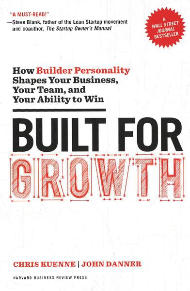 Built For Growth: How Builder Personality Shapes Your Business, Your Team, And Your Ability To Win