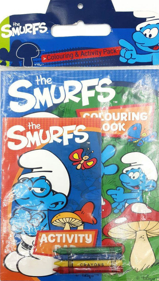 The Smurfs Colouring And Activity Pack