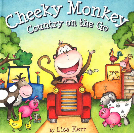 Cheeky Monkey Country On The Go Lift The Flap