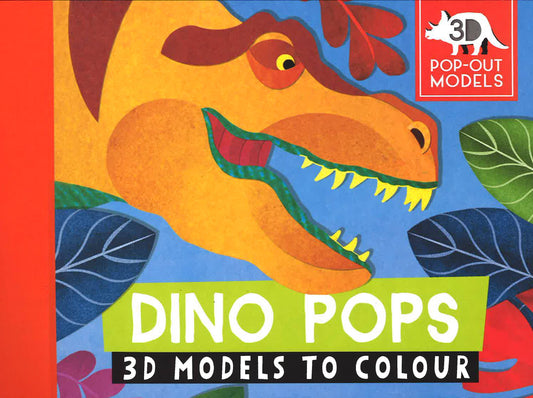 Dino Pops: 3D Models To Colour