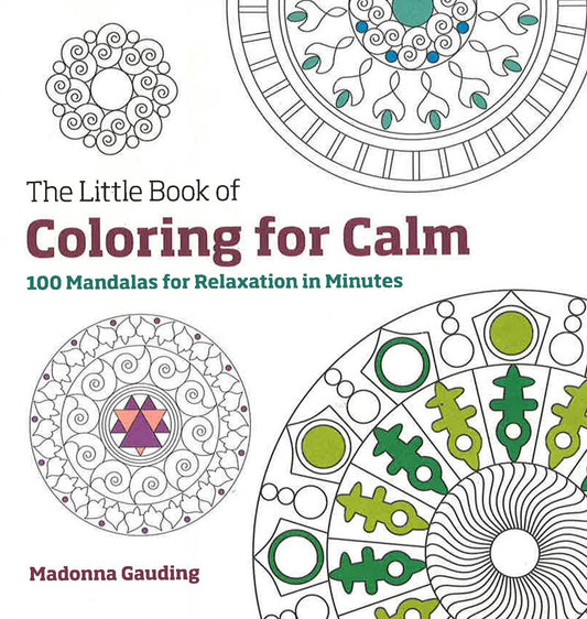 Little Book Of Coloring For Calm