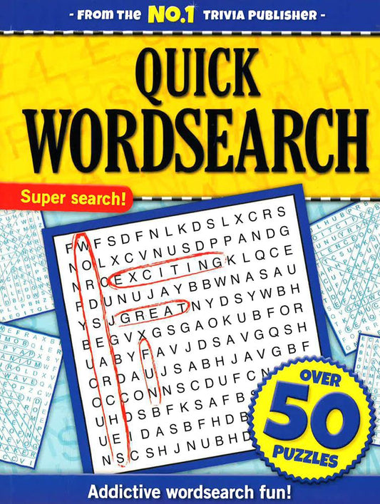 Puzzles - Quick Wordsearch: Addictive Wordsearch Fun! (Quick Puzzles)