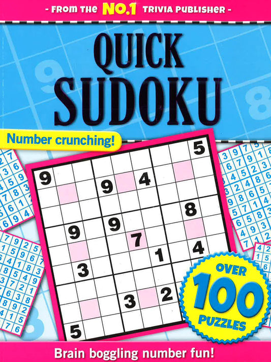 Quick Sudoku Quick Puzzles