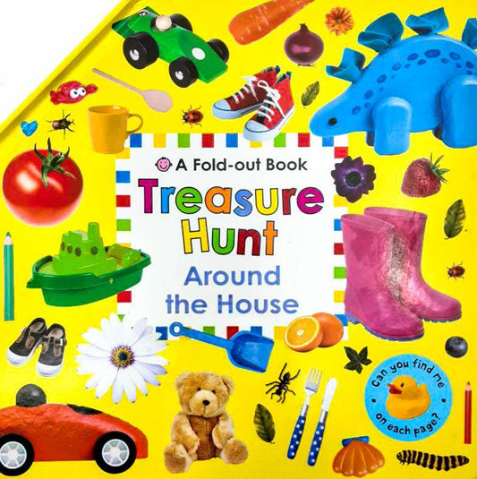 Around The House: Fold Out Treasure Hunts