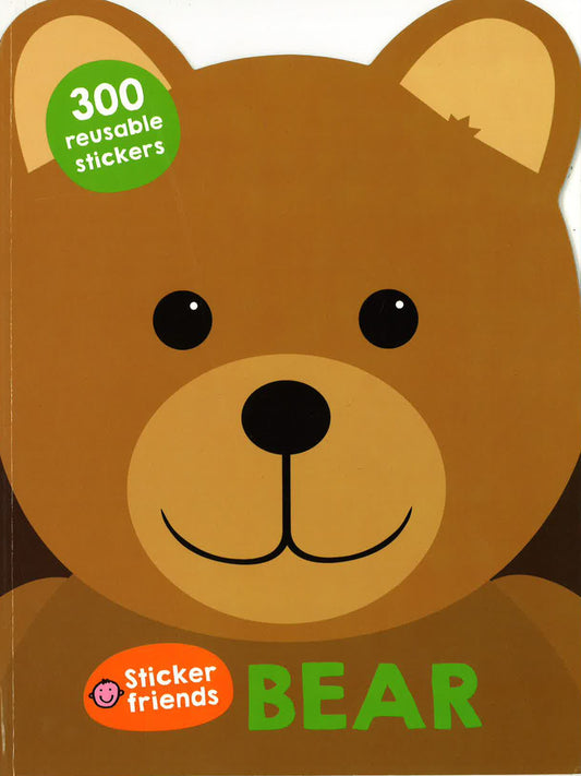 Sticker Friends Bear 300 Reusable Stickers