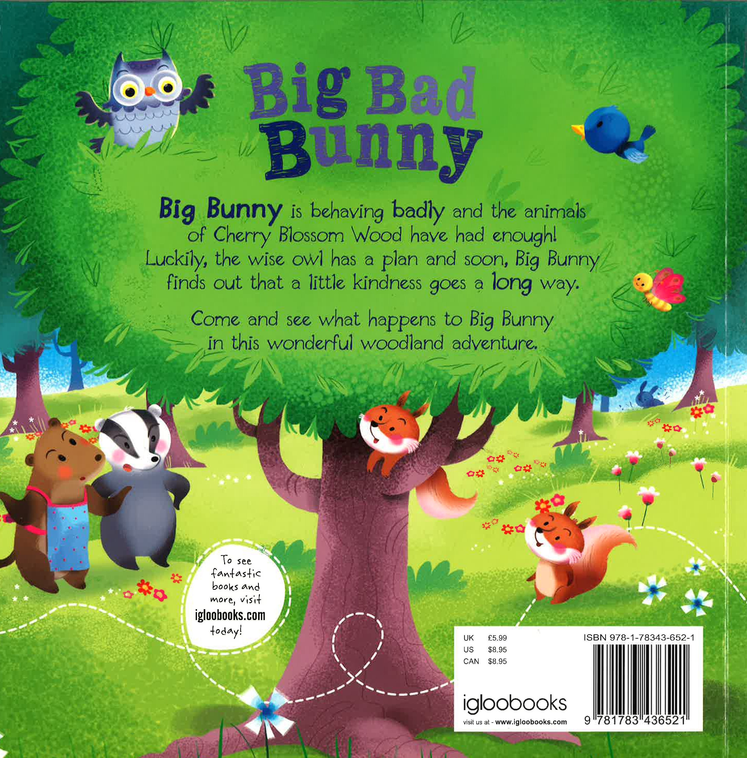 Big Bad Bunny: Look who's coming to play! - Board book By Joyce,  Melanie - GOOD 9781784405601