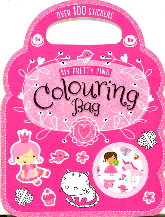 My Pretty Pink Colouring Bag