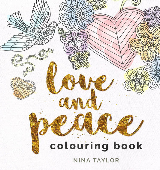 Love & Peace Colouring Book