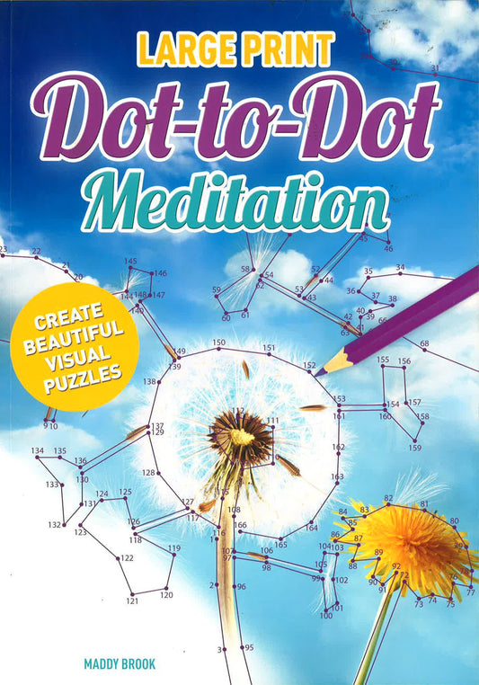 Large Print Meditation Dot-To-Dot