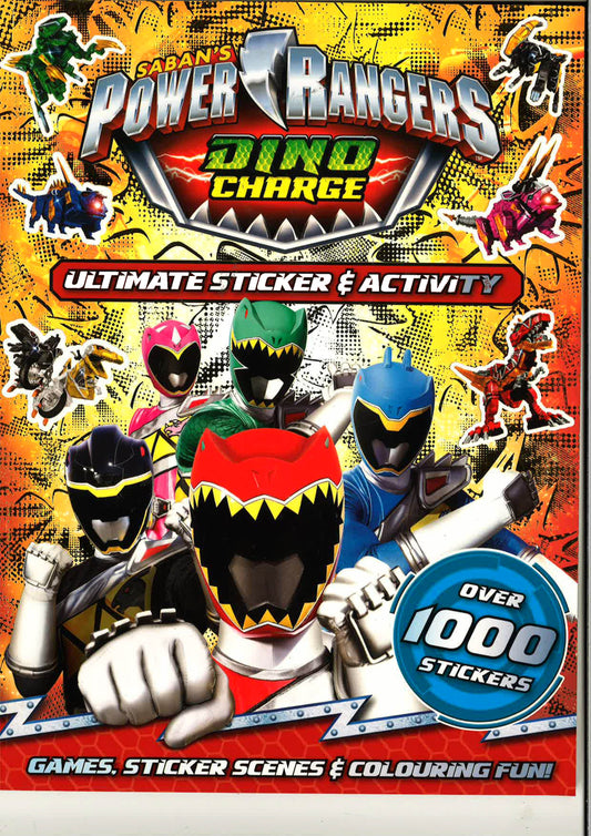 Power Rangers Ultimate Sticker & Activity