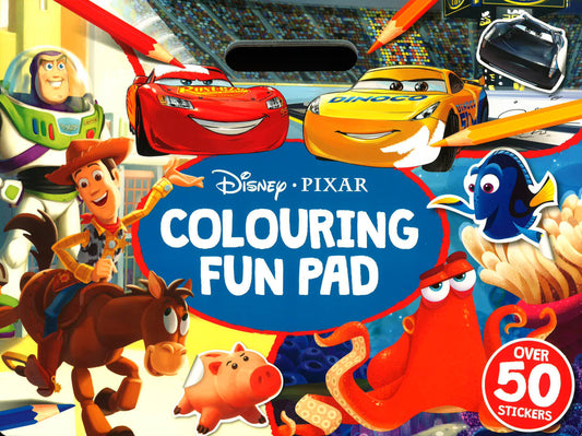 COLOURING PLAY DISNEY: DISNEY JUNIOR MICKEY AND THE ROADSTER RACERS: AWESOME COLOURING