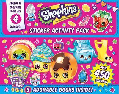 Shopkins Scented Carry Pack (Sticker Book Wallet Shopkins)