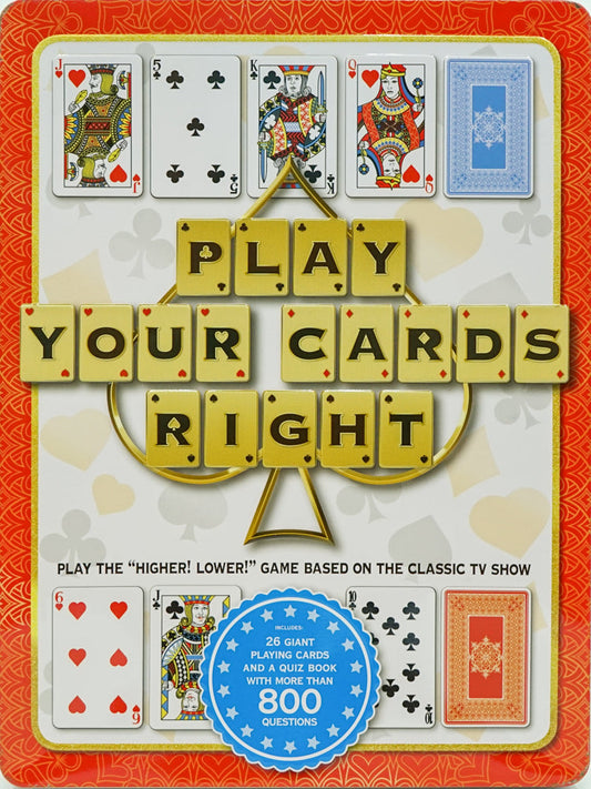 Play Your Cards Righ Tin Set