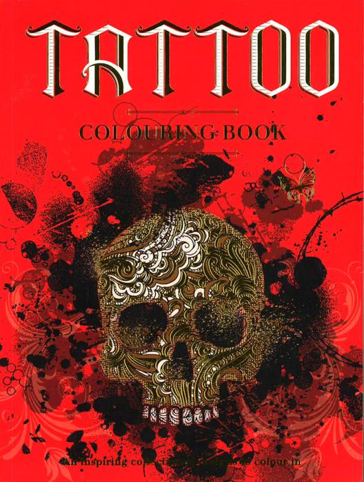 Tattoo Colouring Book