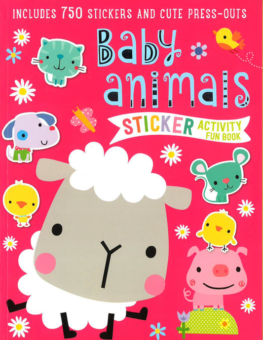 Sticker Activity Book Baby Animals