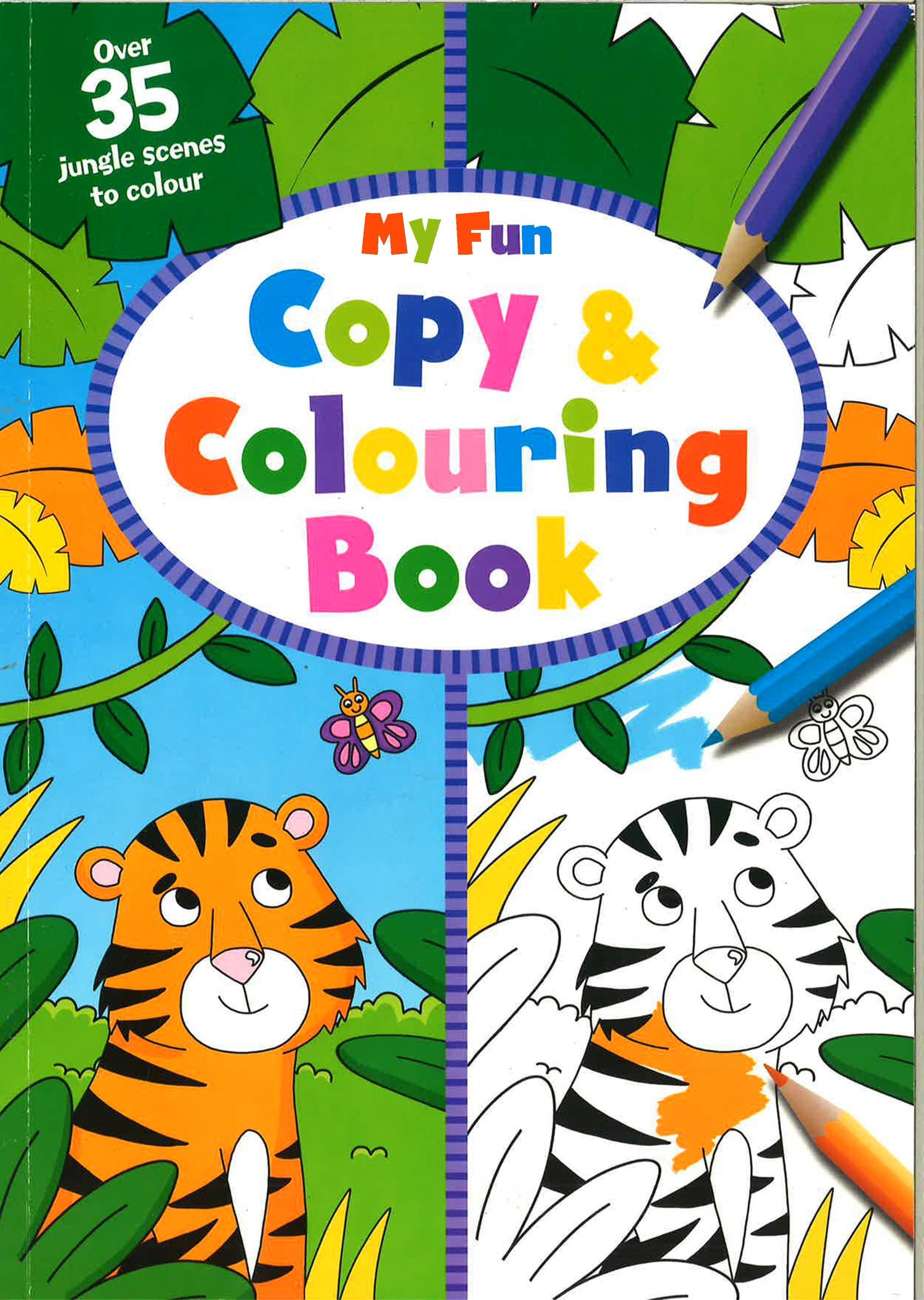 Copy Colouring Fun: My Fun Copy & Colouring Book – BookXcess