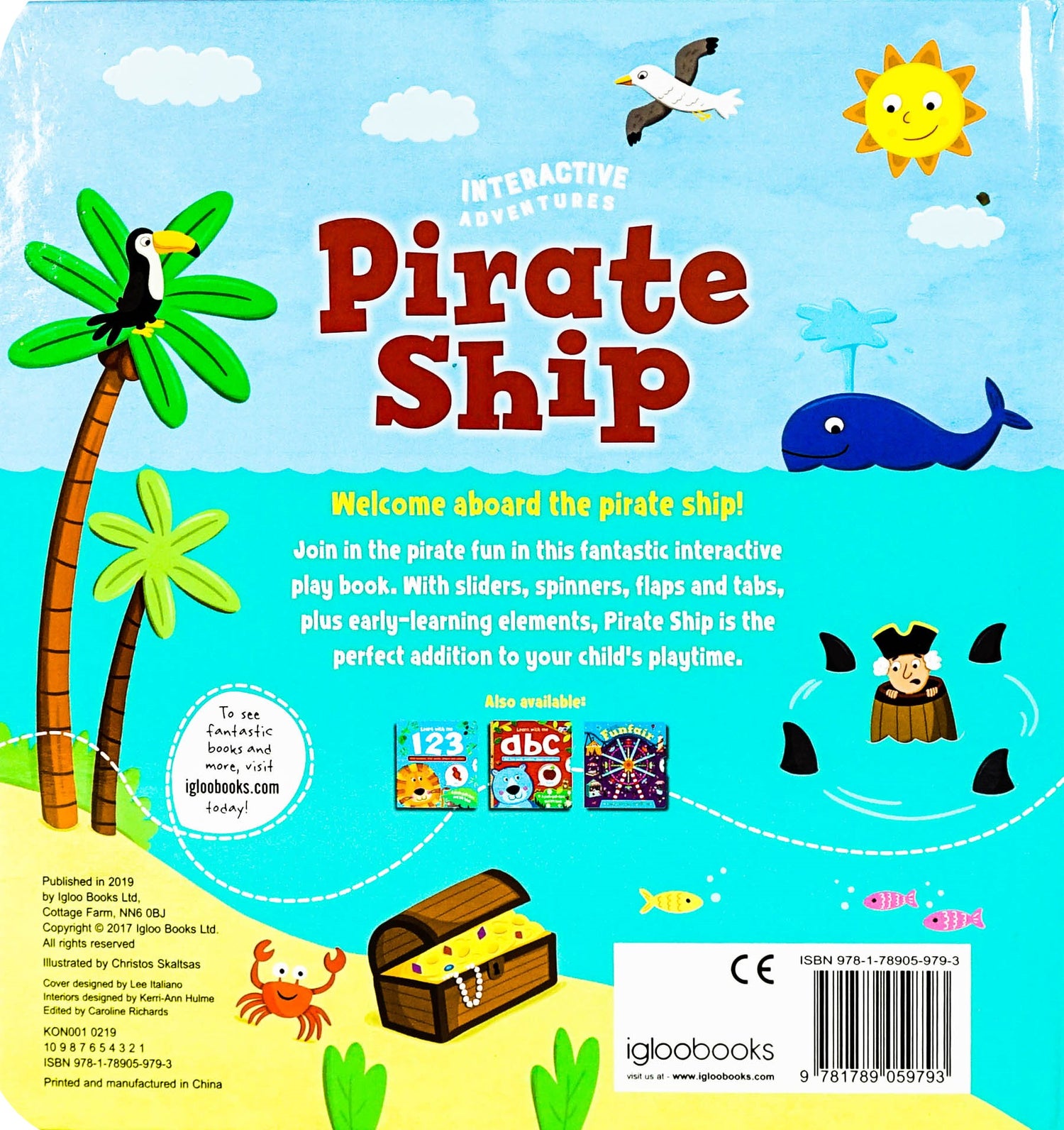 Interactive Adventures - Push And Pull Board (Pirate Ship) – BookXcess
