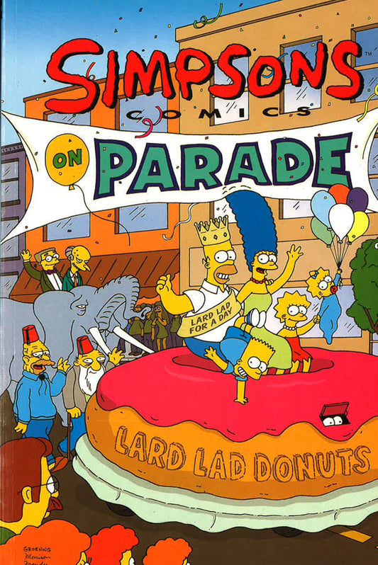 The Simpsons Comics On Parade