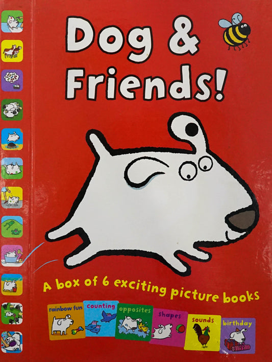 Boardbook Tray Dog And Friend