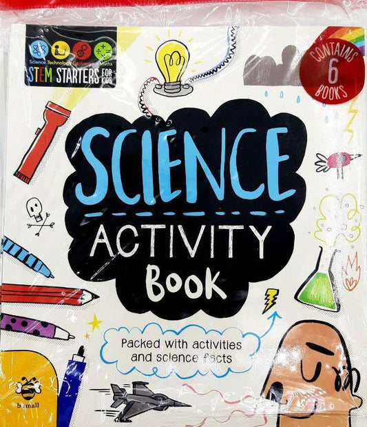 Stem Starters: Science, Technology, Engineering, Art, Physics & Maths (6 Books)