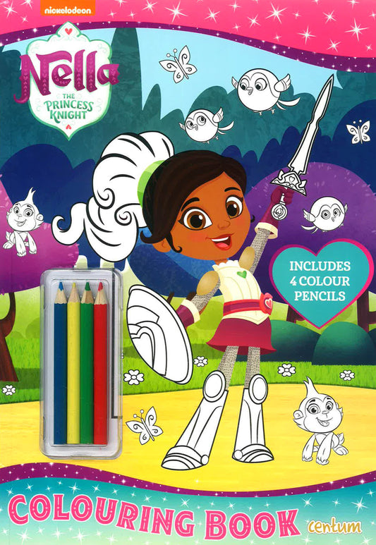 Nella The Princess Knight Colouring Book