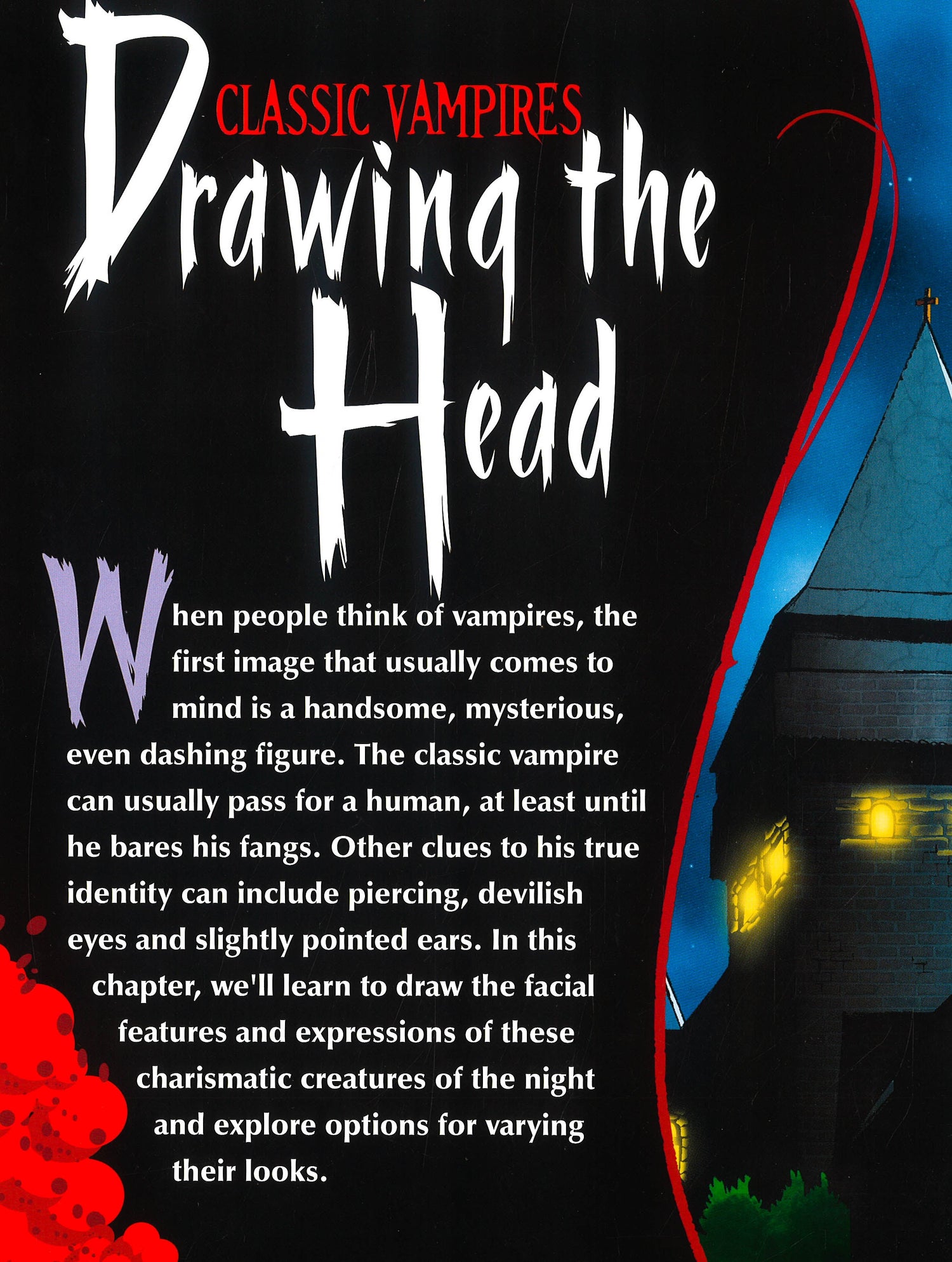 Drawing Vampires: Gothic Creatures of by Hart, Christopher