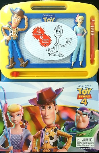 Disney Storybook & Magnetic Drawing - Toy Story 4