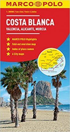 Costa Blanca Marco Polo Map