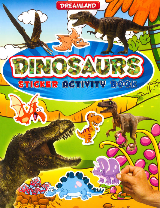 Sticker Activity Book - Dinosaurs