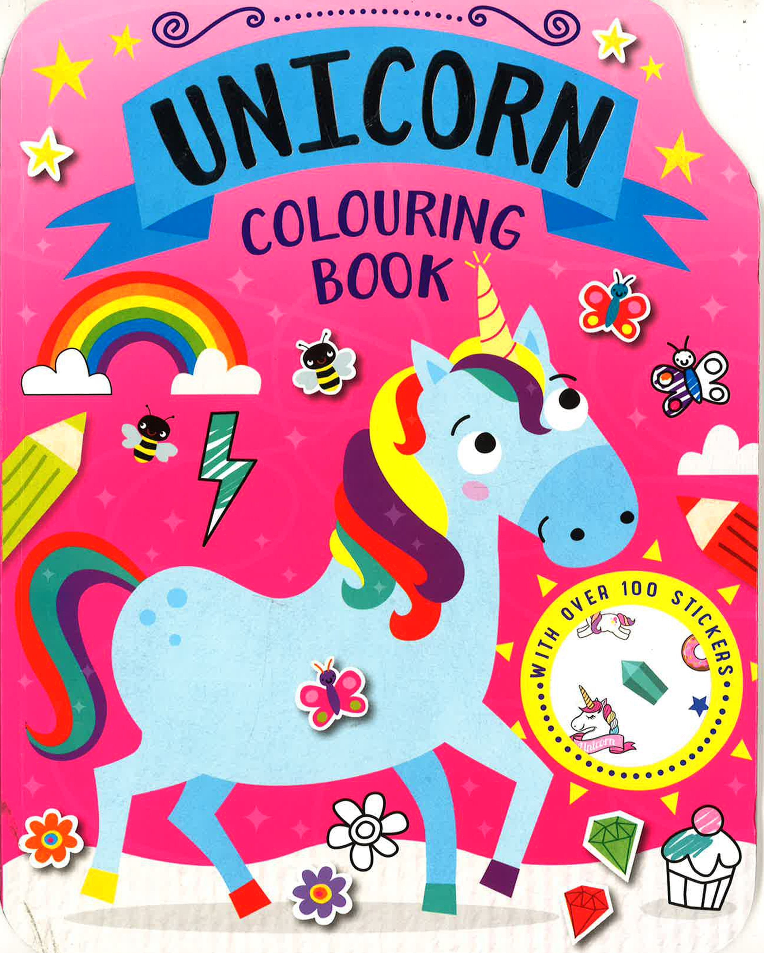 Unicorn Colouring Book – BookXcess