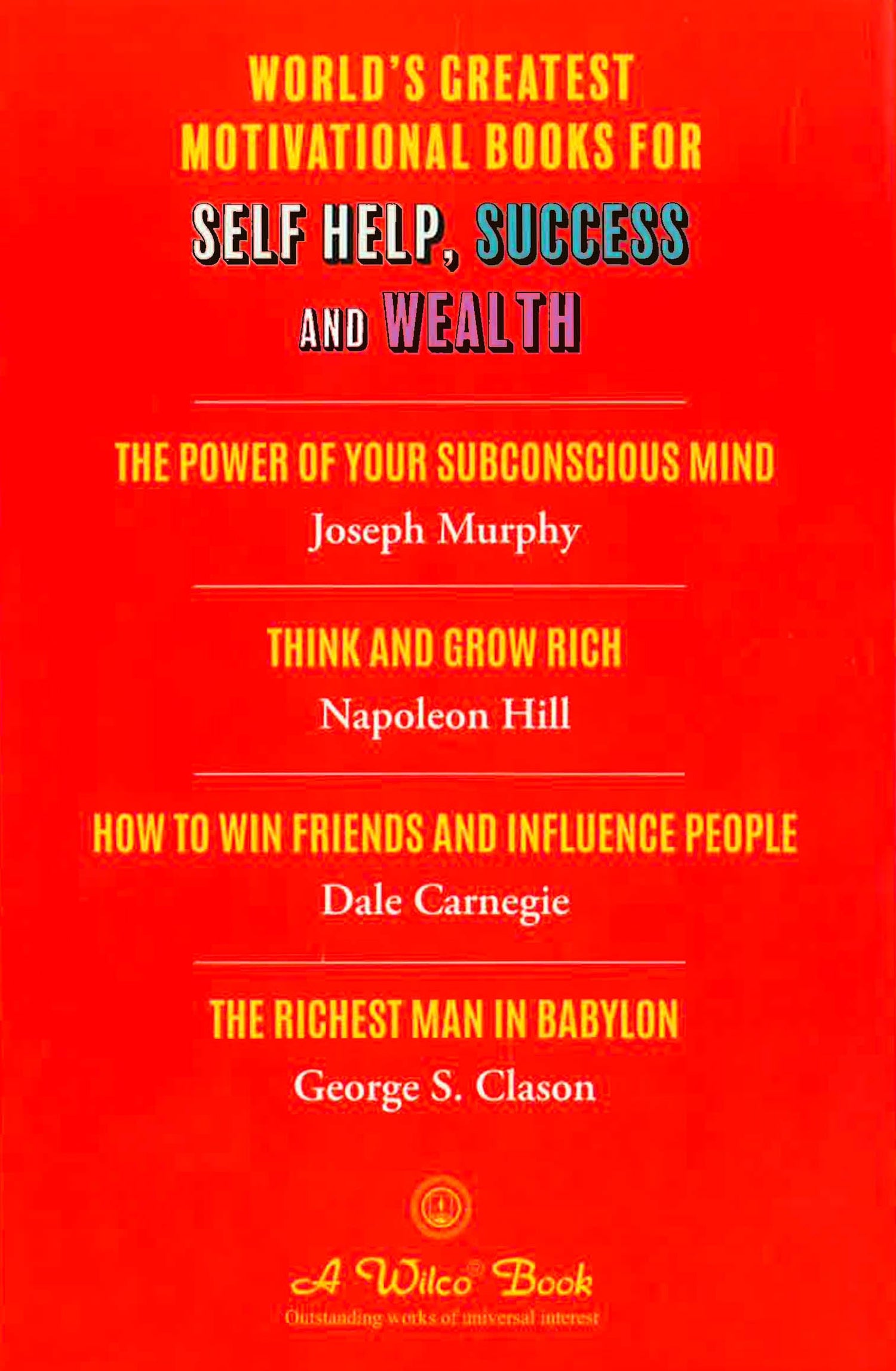 World'S Greatest Motivational Books For Self Help, Success & Wealth –  BookXcess