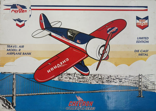 Chevron Collector Series Model R Airplane Bank